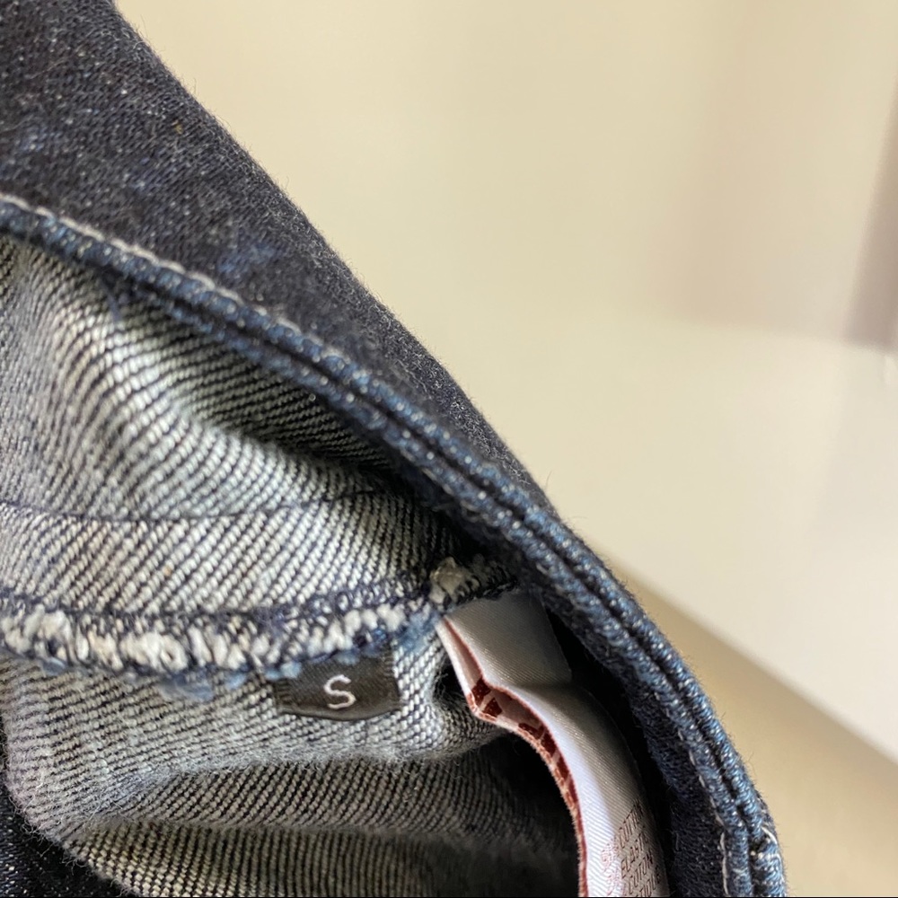 Scripted - Ruffle Denim Mini Skirt - Picture 16 of 16